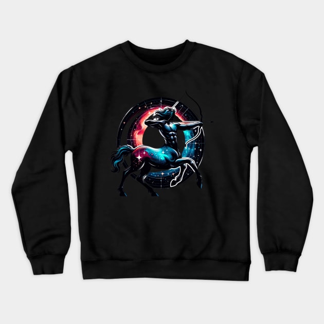 Sagittarius Crewneck Sweatshirt by InnerMirrorExpressions